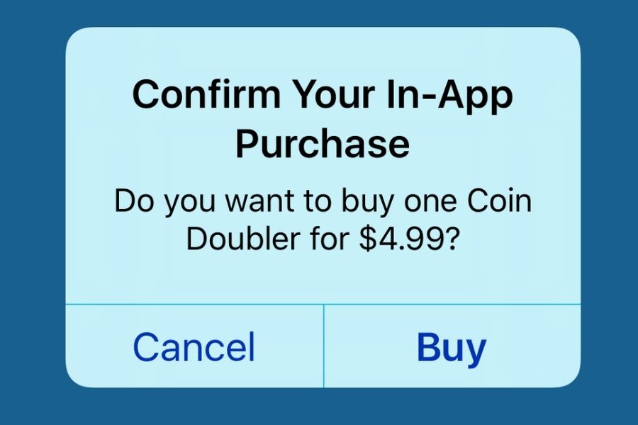 in app purchase