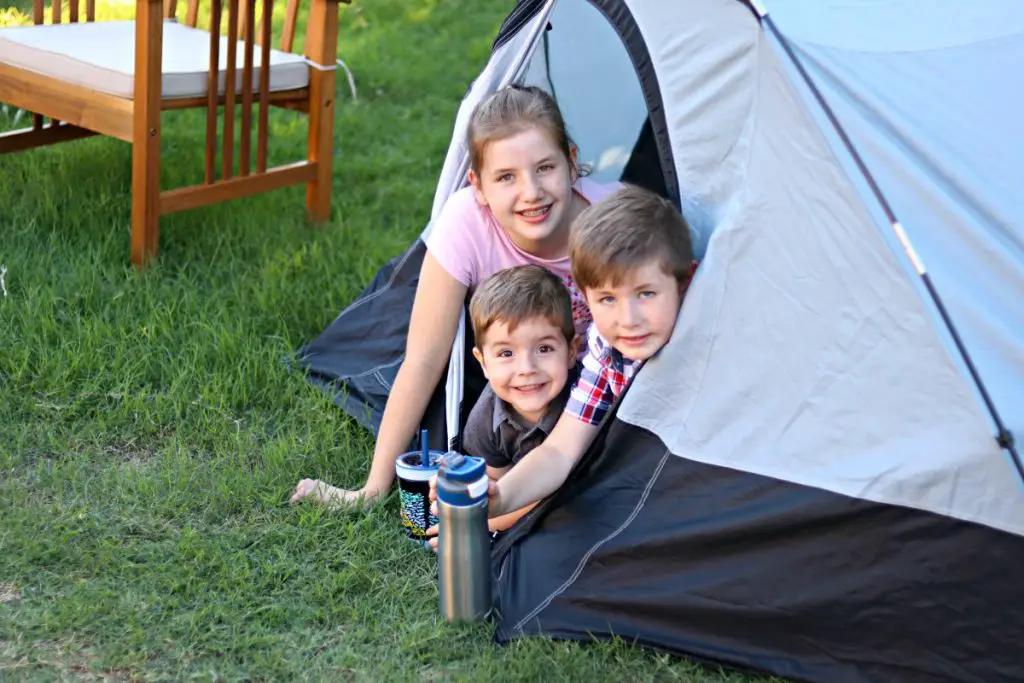 Backyard Summer Camp Out