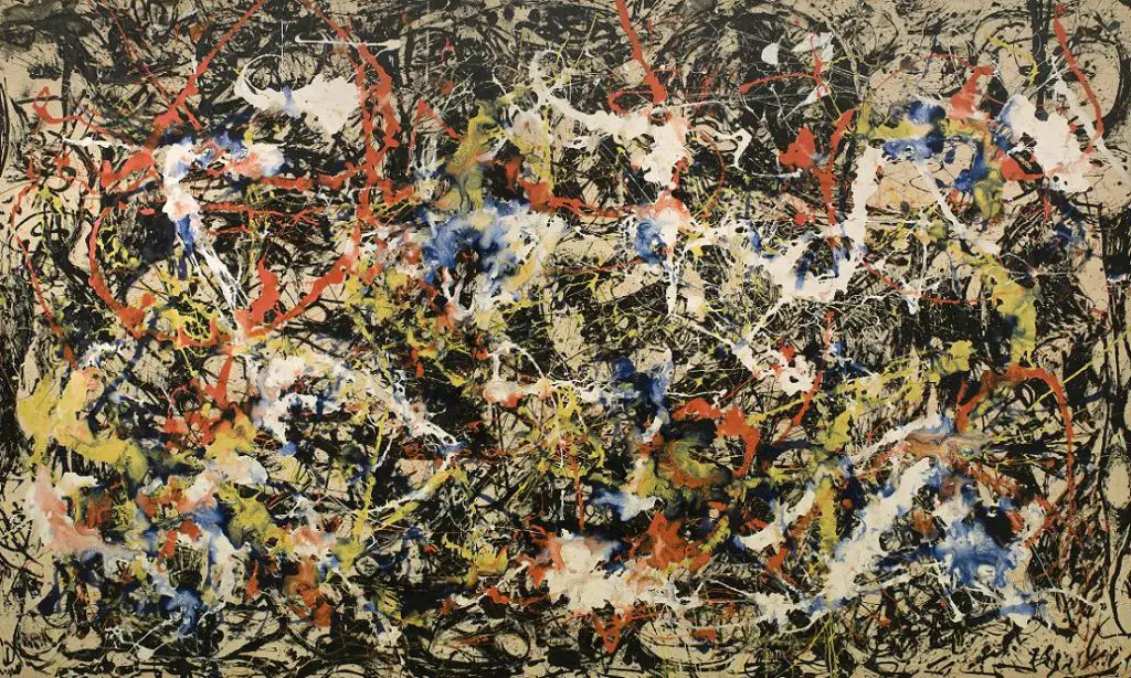 'Number 17A' By Jackson Pollock 