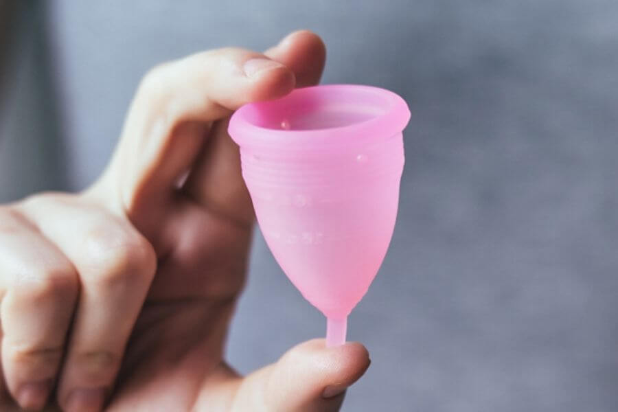  Swap out tampons and sanitary napkins to menstrual cups