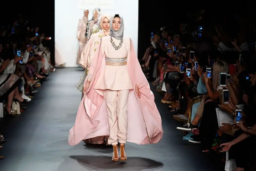 muslim models on the runway