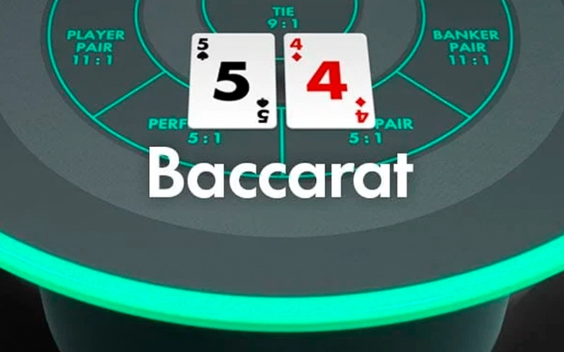 Move into the winning team by playing Baccarat at Bet365.