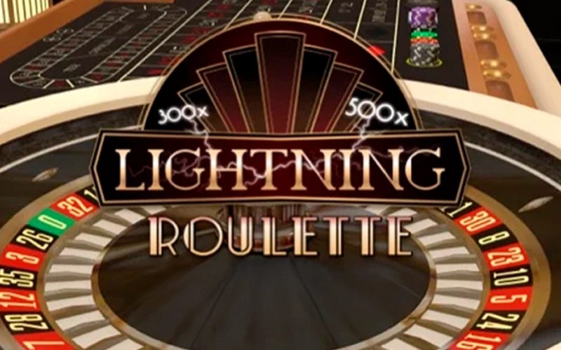 Guess the number to play Lightning Roulette at Bet365.