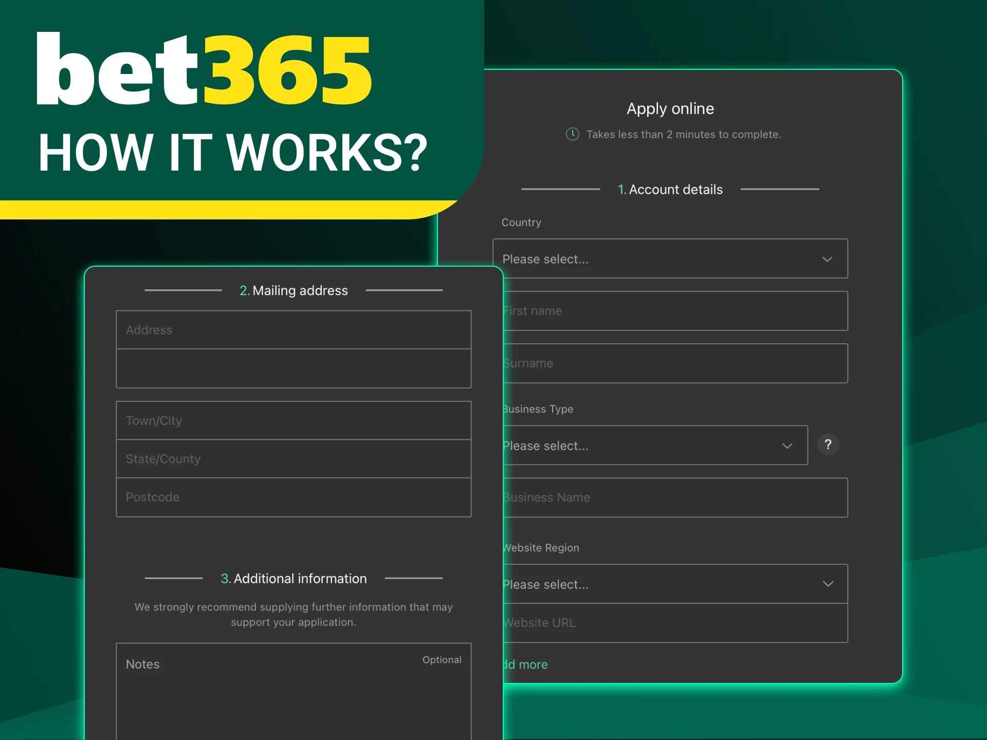Join the Bet365 affiliate program with simple steps.