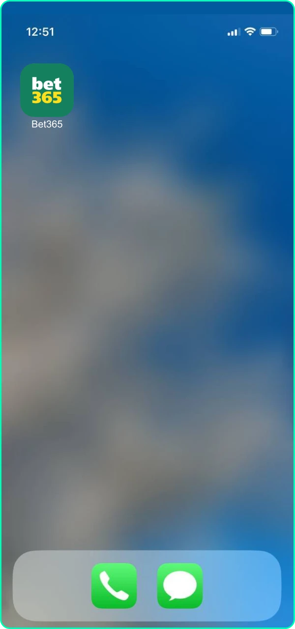 Launch the app and start winning with Bet365 bookmaker.