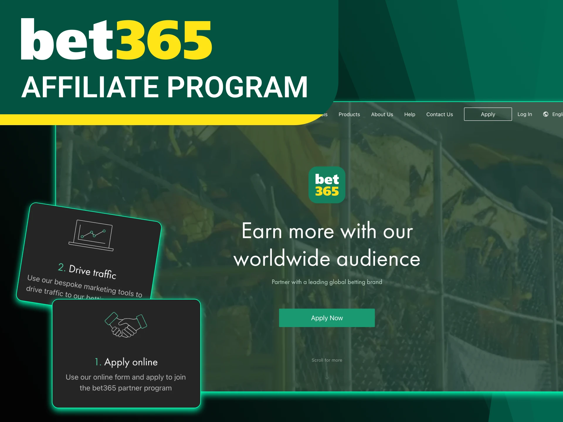 Join the Bet365 Affiliate Program and start earning.
