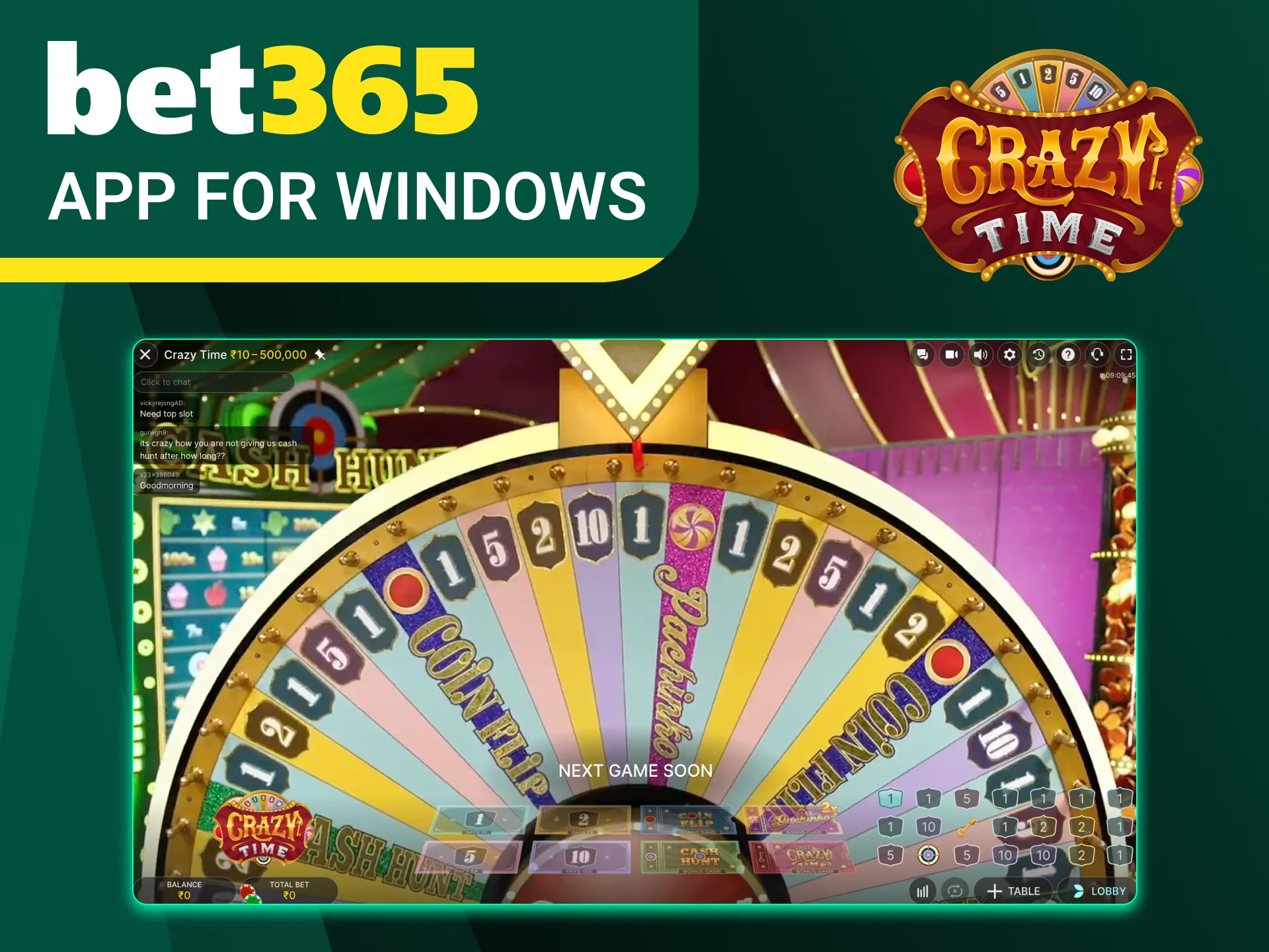 Can I install the Bet365 online casino app on Windows.