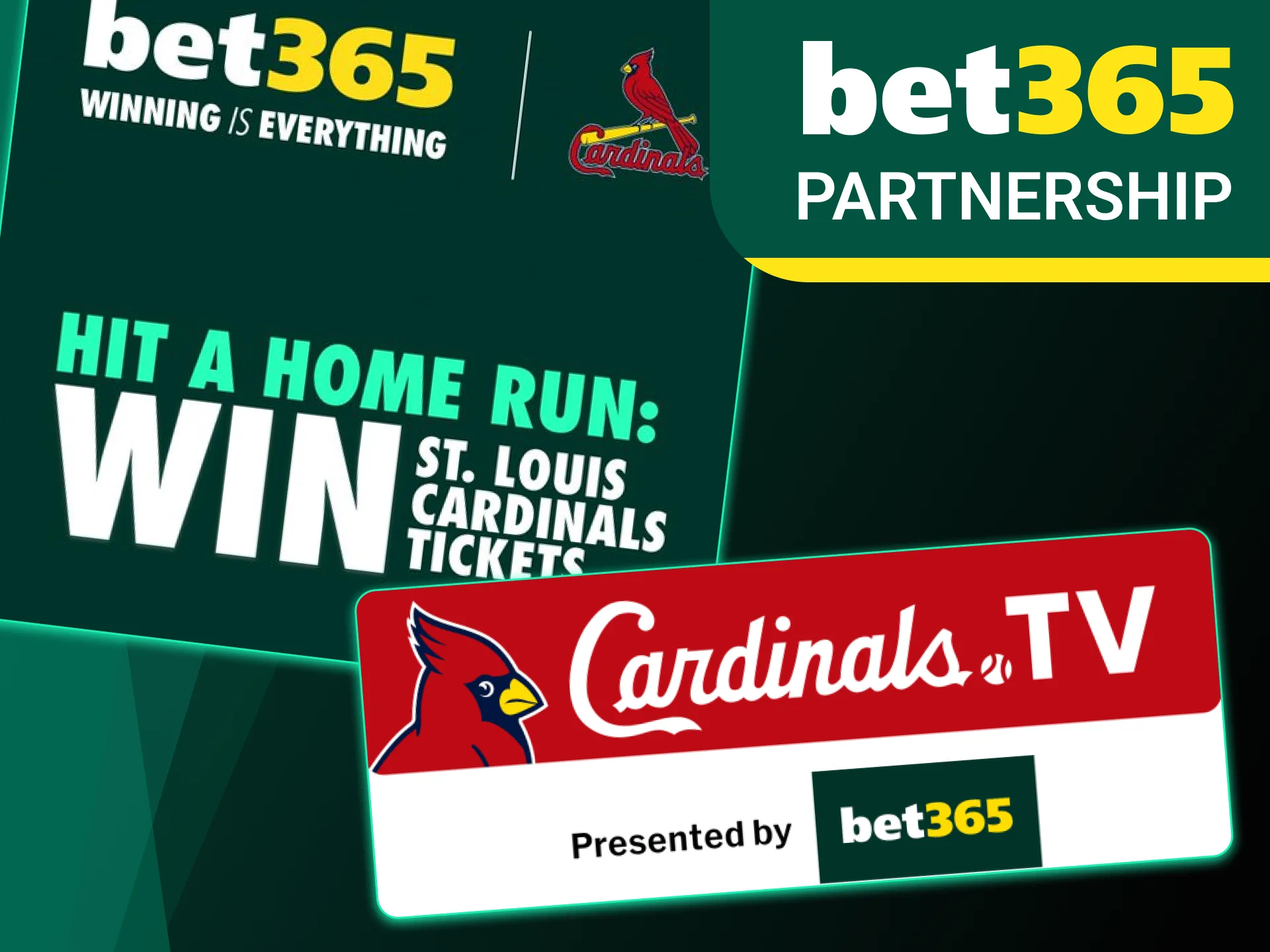 Discover the exciting St Louis Cardinals partnership with bet365 to win bigger.