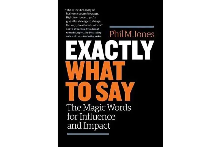  Exactly What To Say by Phil M. Jones