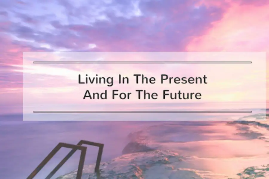 Balance your future with present