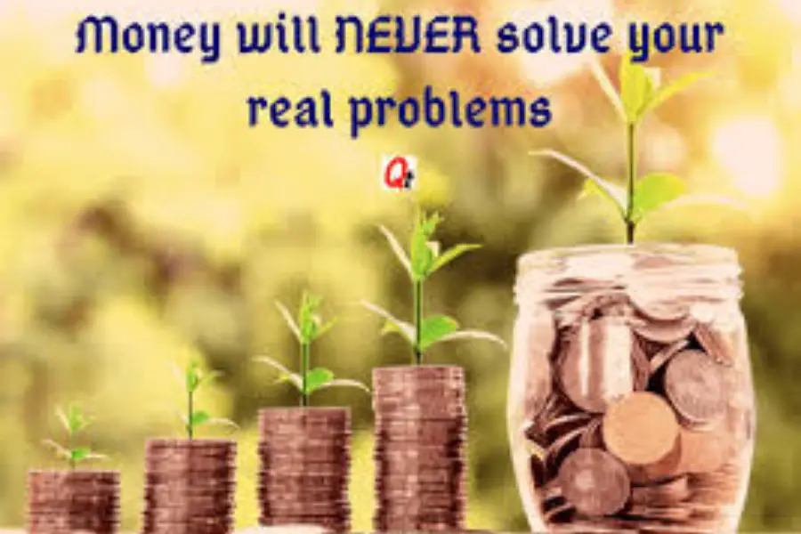 Money problems vs Life problems