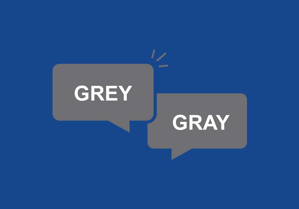 Grey/Gray