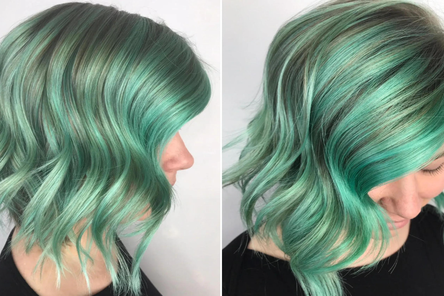 Mint and pastel
