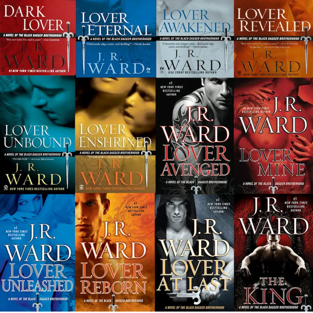 The Black-Dagger Brotherhood Series By J.R.Ward