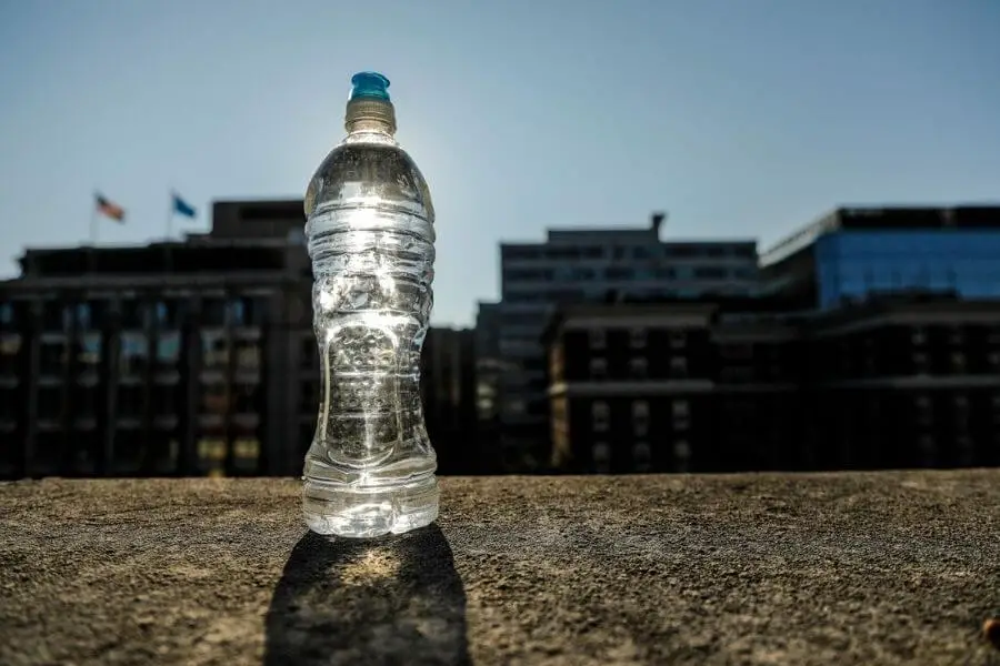 Keep Plastic Bottles Filled With Water Away From Sunlight