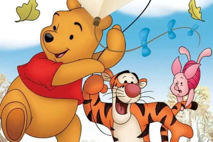 The animated film- Winnie the Pooh