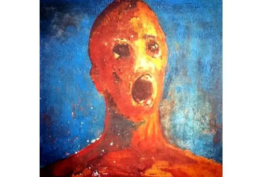 'The Anguished Man' Painting 