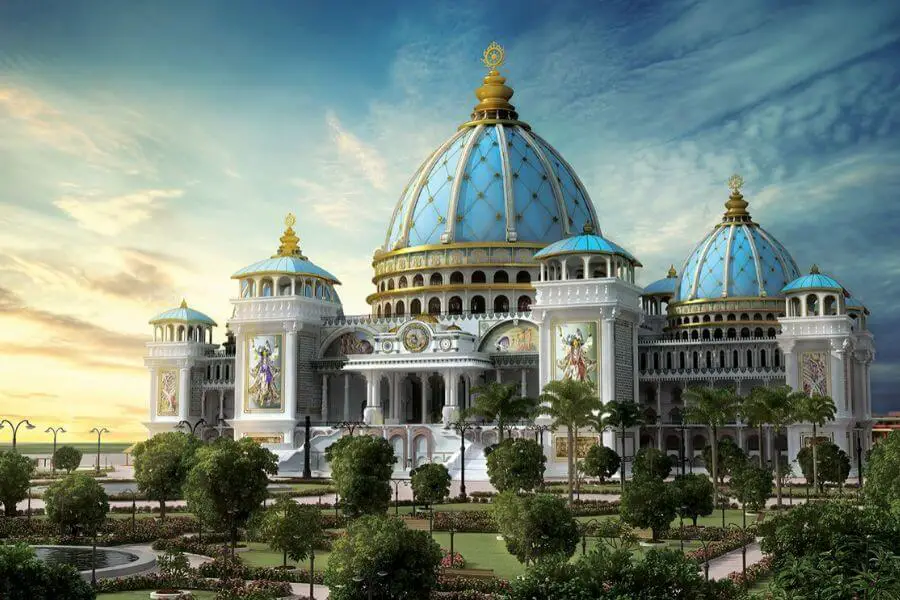 Temple of the Vedic Planetarium, West Bengal, India