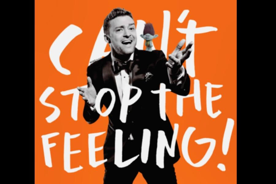 Can’t Stop The Feeling – Justin Timberlake