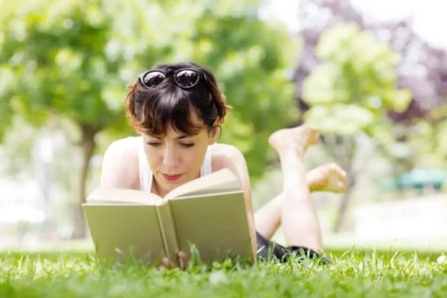 Read a book as one of your leisure activities
