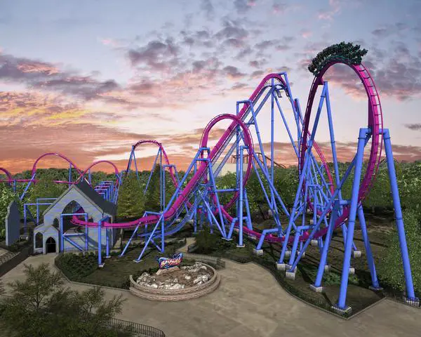 7. Banshee Roller Coaster: