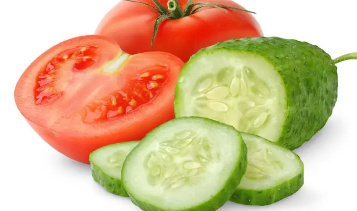 c) Tomato- Cucumber Face Mask